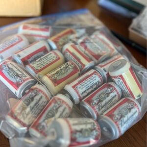 Vintage Budweiser Can Christmas Light Covers
